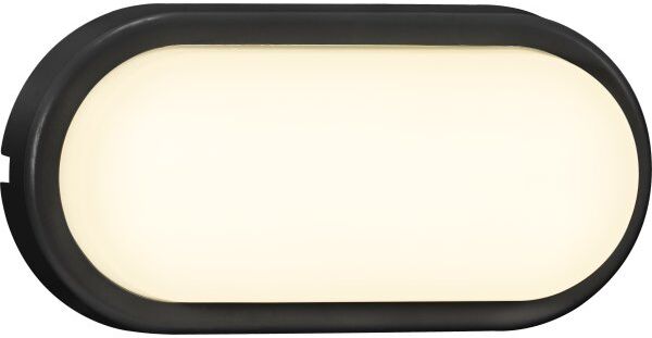Nordlux Cuba Energy Oval Væglampe, Sort