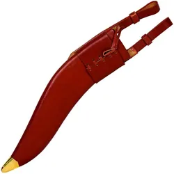 Haller, Mehrzweckmesser, Gurkha Kukri mit Lederscheide