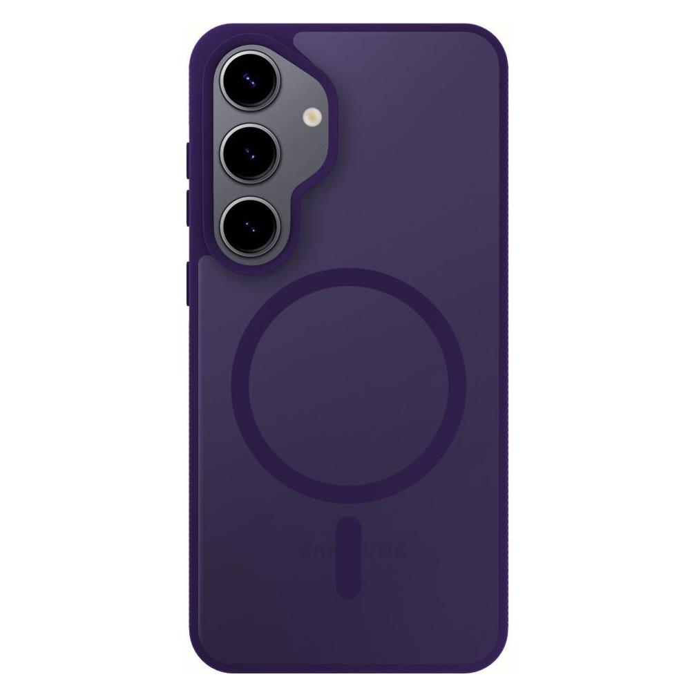 3MK Samsung Galaxy S25 - Smoke MagCase Purple (Samsung Galaxy S25) (5903108741347)