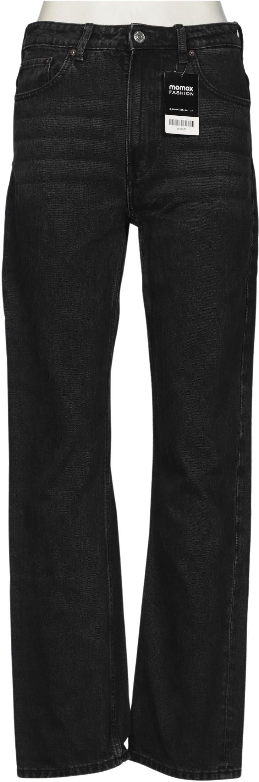 Weekday Damen Jeans, Schwarz, Gr. W29, Baumwolle - Second Hand