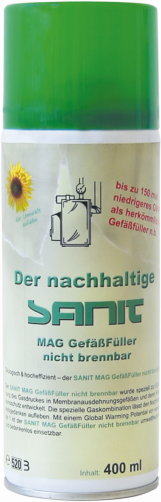 Sanit Gefäßfüller 3204 400 ml, nicht brennbar, Dose