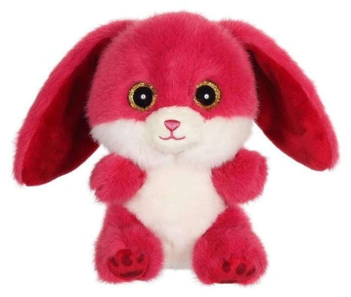 Gipsy Toys Cutydoos Konijn Plush - Framboos - 13 cm
