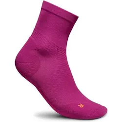 BAUERFEIND Herren Run Ultralight Mid Cut Socks, Größe 35-37 in Lila Lila