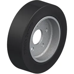Blickle, Möbelrollen, 754434 GEVA 302/5 Anflanschrad Rad-Durchmesser 300 mm Tragfähigkeit max. 1080 kg