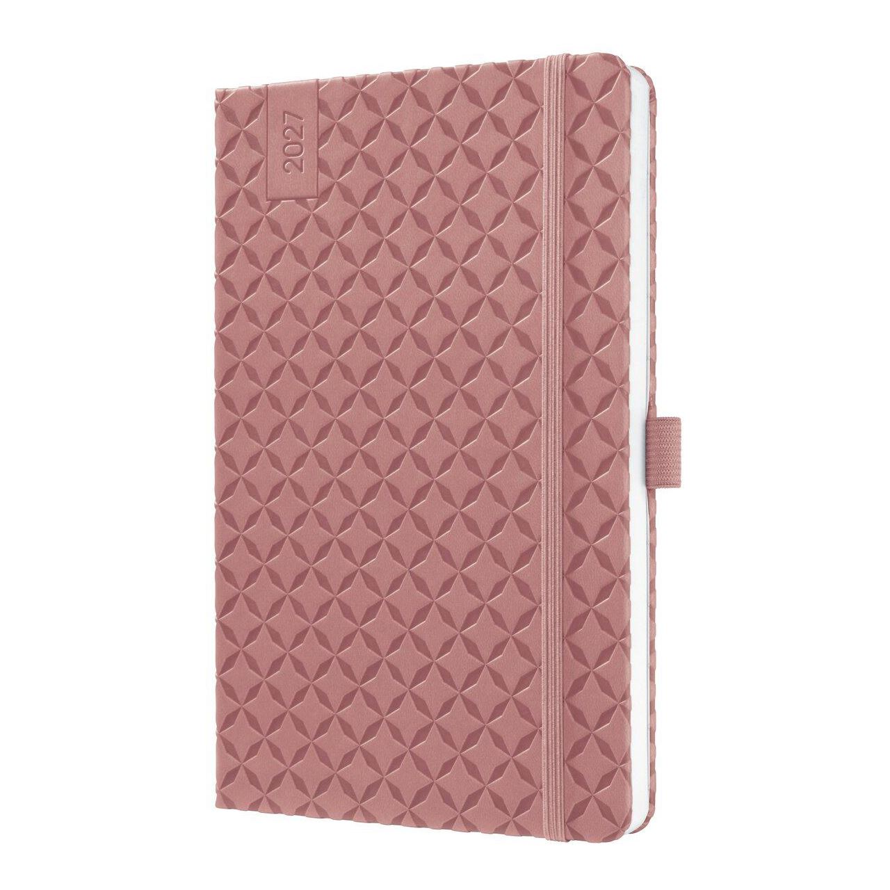 SIGEL Buchkalender Jolie 2027 ca. A5 Dusty Red, 1 St.