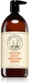 Captain Fawcett Shampoo Expedition Reserve champô de proteção hidratante para homens 1000 ml. Shampoo Expedition Reserve