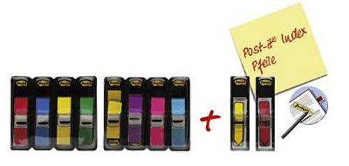 Post-it Haftstreifen 7000047670 Rot, Gelb, Grün, Blau, Lemon, Lila, Pink, Türkis