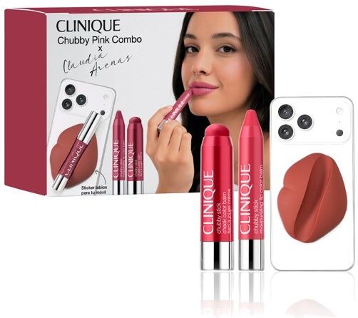 Clinique Set Chubby Claudia Arenas Pinks