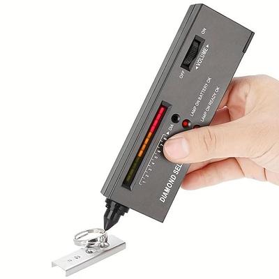 1 Stück professioneller Diamant-Tester, Edelstein-Tester-Stift, tragbares elektronisches Diamant-Tester-Werkzeug für Schmuck, Jade, Rubin, Stein, Identifikation, Härte-Test-Werkzeug