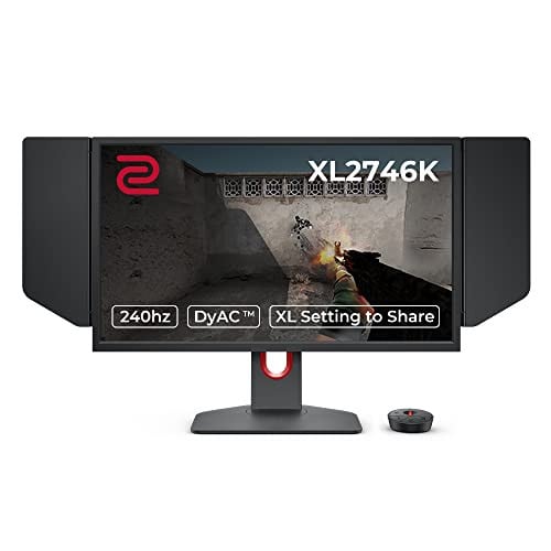 BenQ ZOWIE XL2746K eSports Gaming Monitor 27 inch, 240Hz, 0.5ms, DyAc+