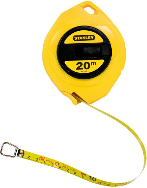 Mètre à ruban en acier Stanley 20m/9,5mm (0-34-105)