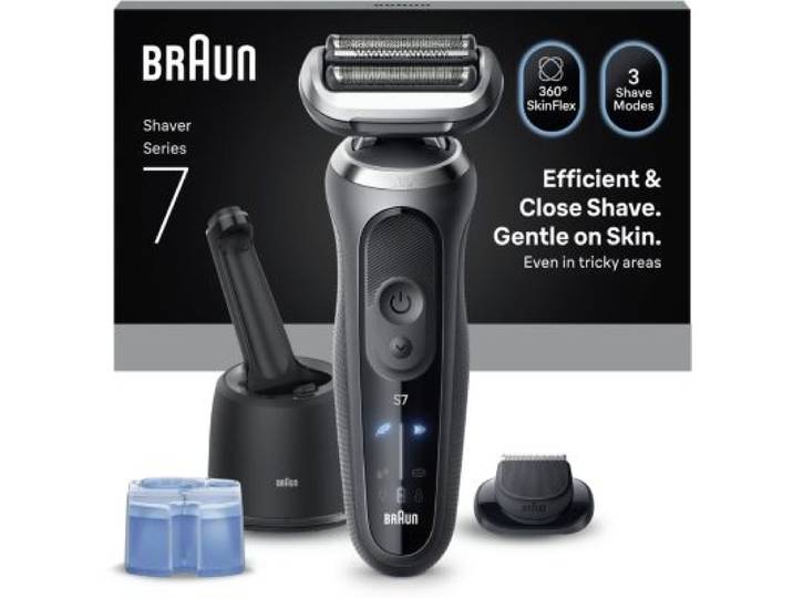 Braun - Rasoir Électrique Series 7 72-G7200cc Clean&Charge