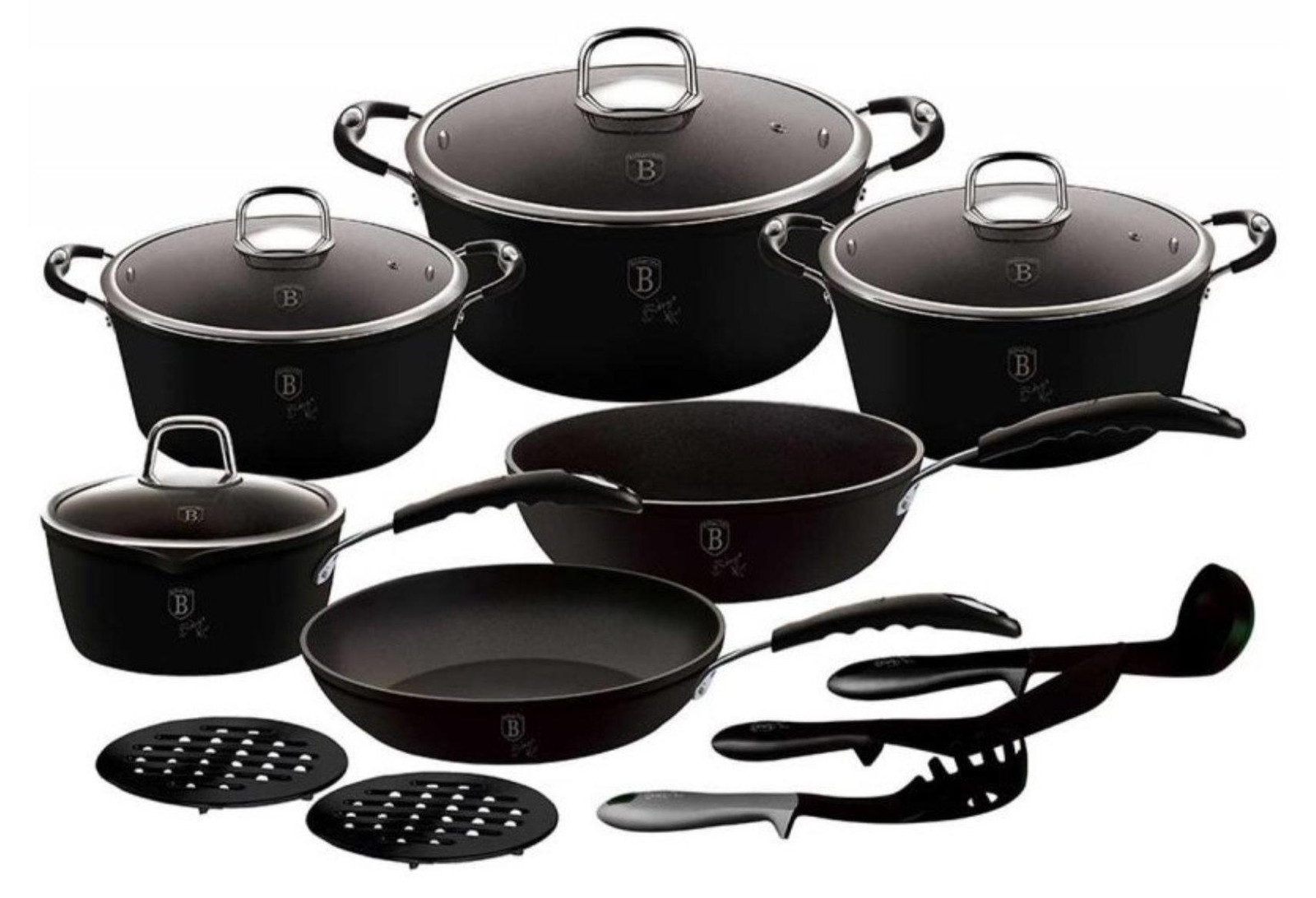 Berlinger Haus set granieten potten 8768