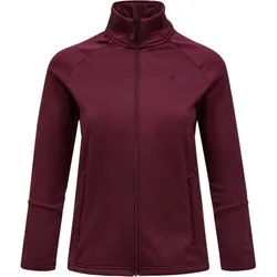 Peak Performance Layer Rider Essentials Zip, bordeaux