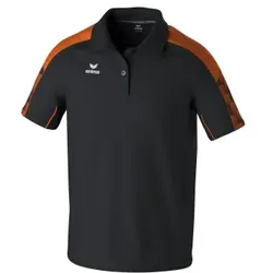 Erima Evo Star Poloshirt Herren - schwarz/orange - S