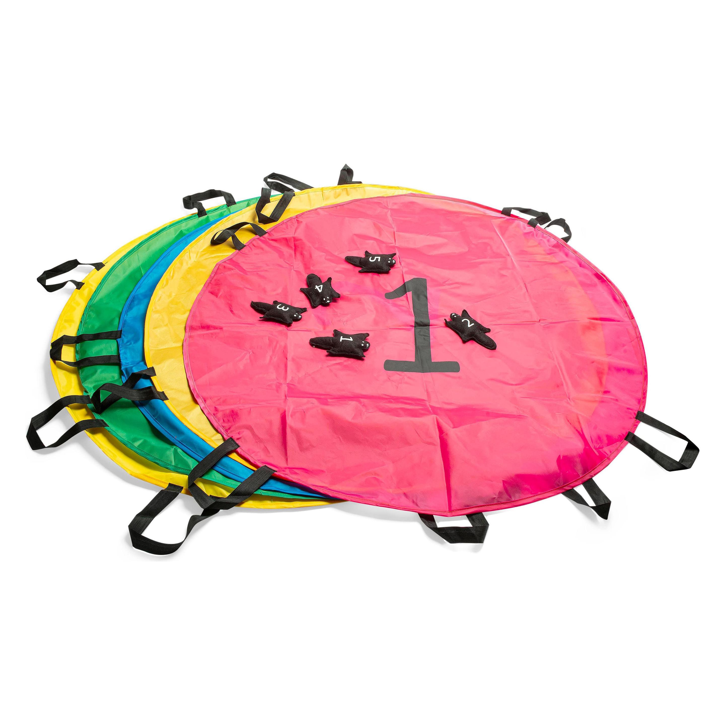 BS Toys Eichhörnchen-Fallschirme - Fang- und Wurfspiel (2 - 20 Spieler) (B0BSH9ZHGK)