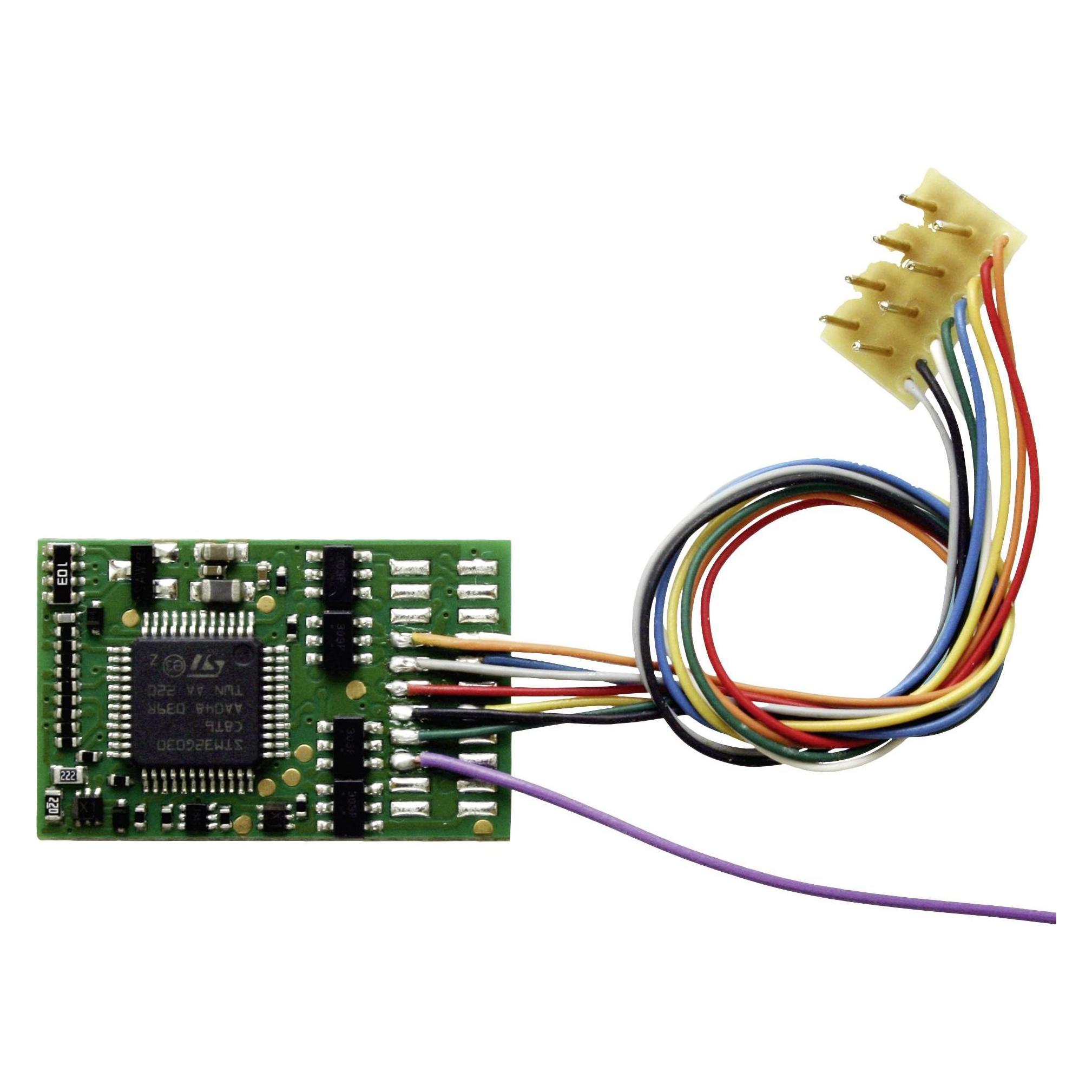 Tams Elektronik 41-04432-01 LD-G-43, NEM 652 Lokdecoder Baustein, mit Stecker (41-04432-01)