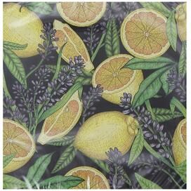 IH Casa Decor 20 Pack Luncheon 3 Ply Napkin Lemon And Lavender - Set of 6
