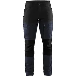 Damen Service Arbeitshose "7166" - C40 - Dunkelmarine/Schwarz