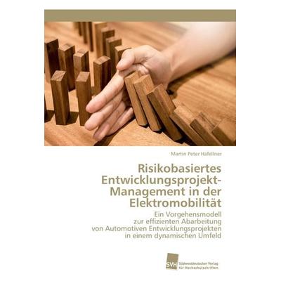 Risikobasiertes Entwicklungsprojekt-Management in der Elektromobilität, Taschenbuch von Martin Peter Hafellner, Südwestdeutscher Verlag für