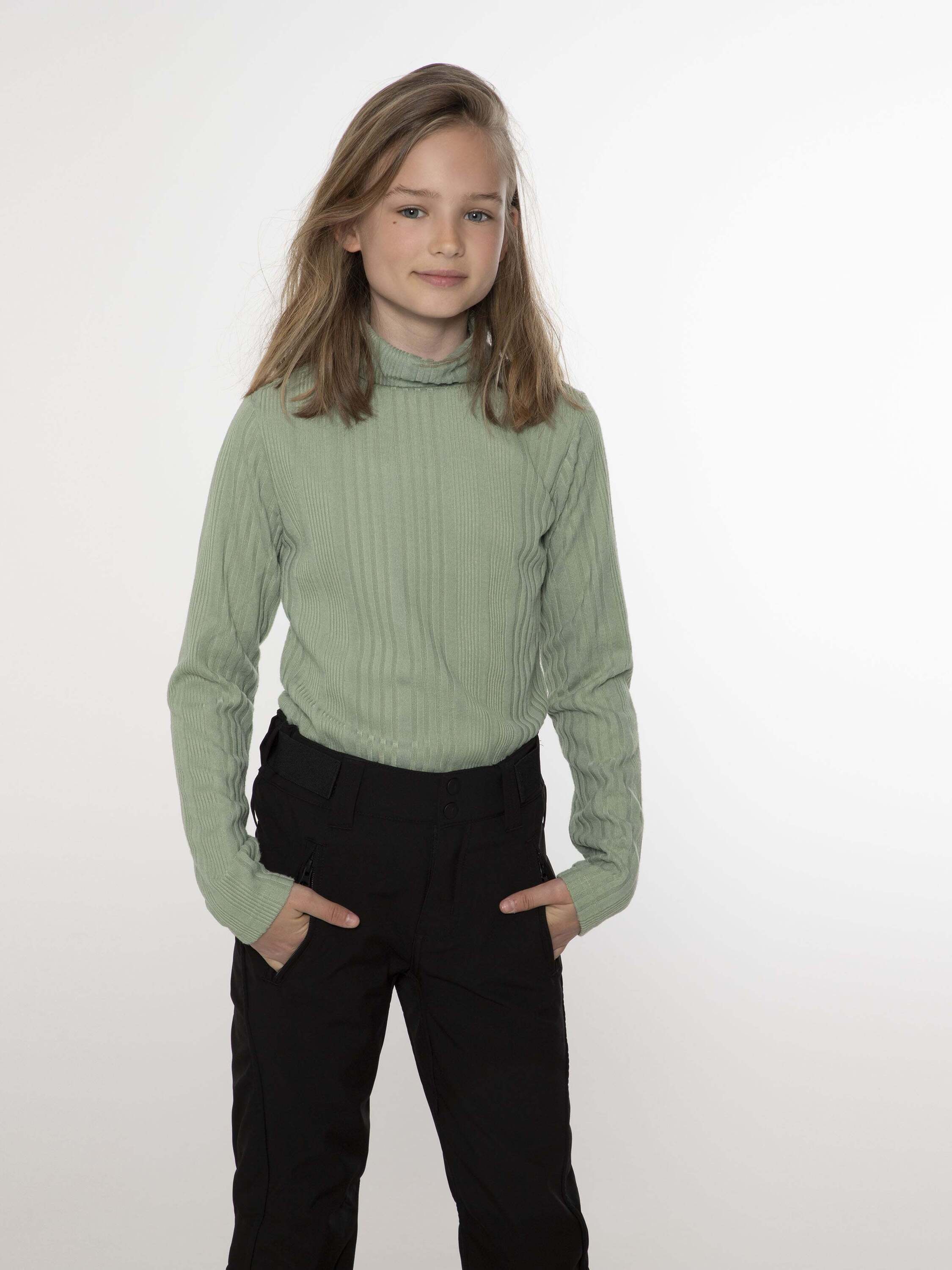 Schneehose PROTEST "Skihose RELOLE JR" Gr. 140, schwarz (true schwarz), Hosen, 140, EURO, Obermaterial: 94% Polyester PES. 6% Elasthan EL., Schneehose true schwarz 140, EURO