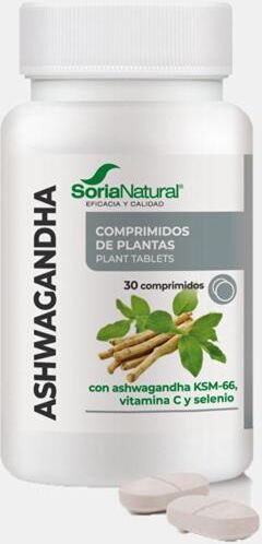 SORIA NATURAL® ASHWAGANDHA 30 COMPRIMIDOS
