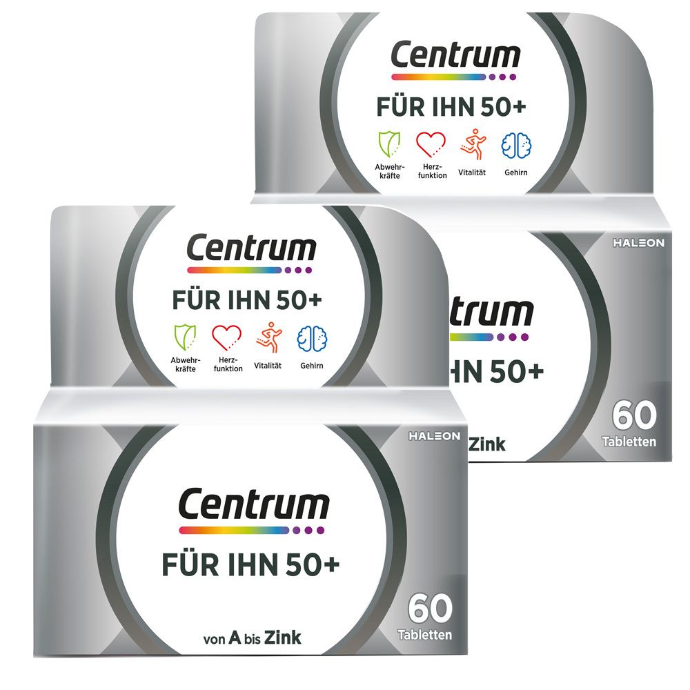 Centrum Für Ihn 50+, 60 St. - Nahrungsergänzungsmittel 2x 2x60 St Tabletten