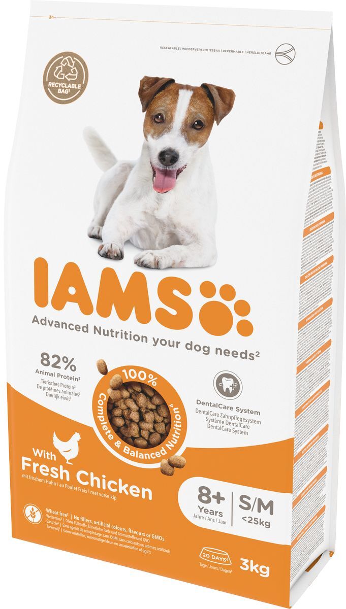 Iams Senior Dog Small & Medium Pollo 3KG