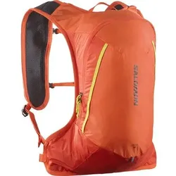 SALOMON Rucksack CROSS 12 DRAGON FIRE/CHERRY TOMATO, Größe ONE SIZE in Schwarz DRAGON FIRE/CHERRY TOMATO/
