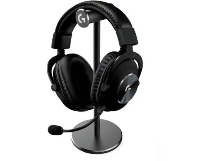 Logitech - Casque Gamer Pro X Wireless Lightspeed Noir + Support