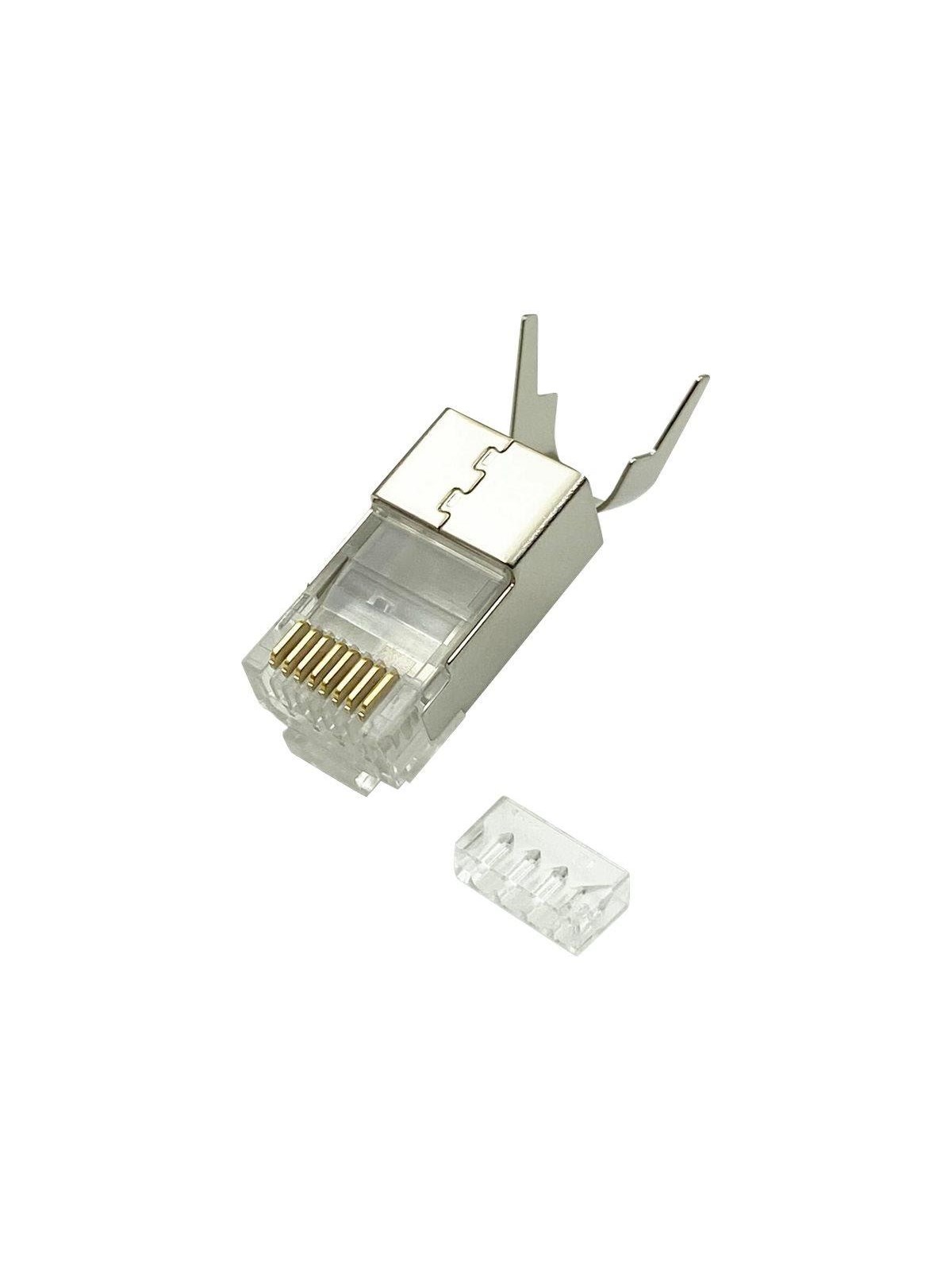 Lanview network connector - Silber