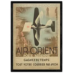 POSTER Air-Orient Vintage A3 Rahmenlos