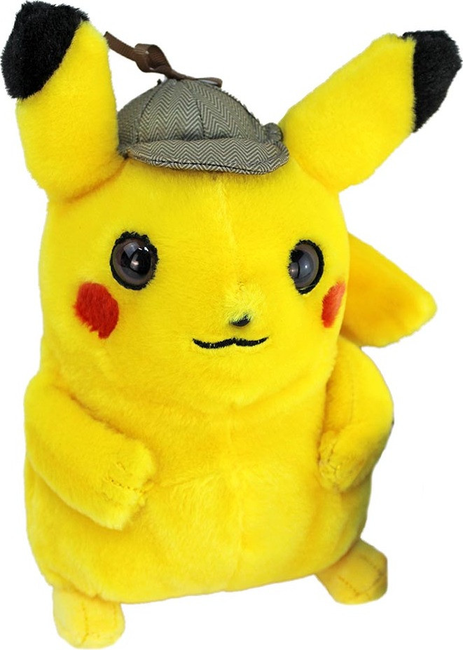 BEMIRO Pokémon Detective Pikachu Pluche knuffel, 24 cm