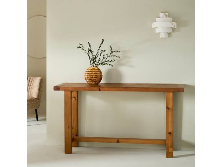 Console en pin massif