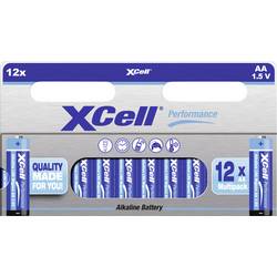XCell Mignon (AA)-Batterie Alkali-Mangan 1.5 V 12 St. 149653
