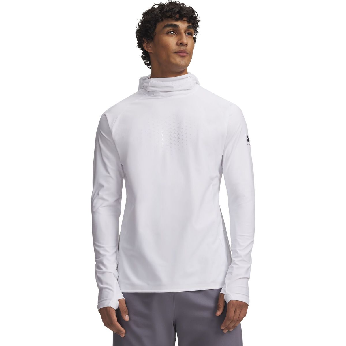 Under Armour Ch. Elite Balaclava white chrome (100) L 6015429-100-LG