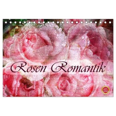 Rosen Romantik (Tischkalender 2026 DIN A5 quer), CALVENDO Monatskalender