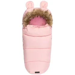 Springos, Kinderwagen Fusssack, Momi Wintertasche rosa / 95x45cm