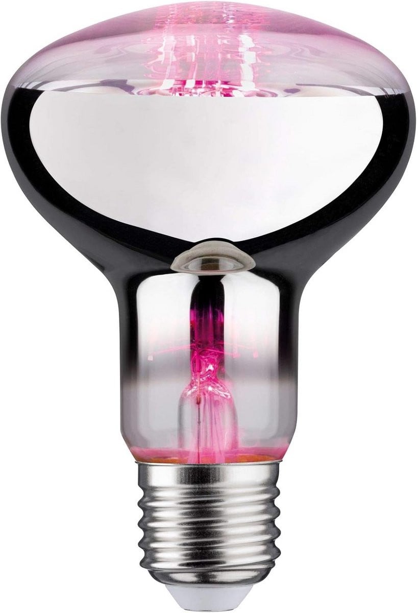 LED Groeilamp 6,5W 1300K E27 voor Binnenplanten - Glas Armatuur