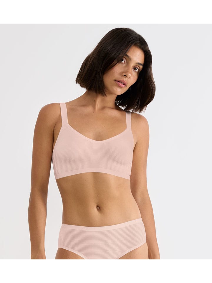 Sloggi Bustier "Zero Feel" in Rosa - S