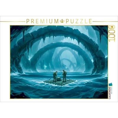 CALVENDO Puzzle Die Reise zum Mittelpunkt der Erde - Das Meer im Erdinneren | 1000 Teile Lege-Größe 64 × 48 cm Foto-Puzzle für glückliche Stunden, von