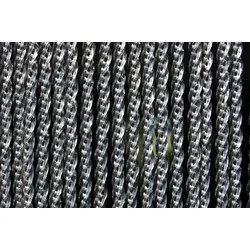 La Tenda Türvorhang CORTONA 1 Größe: 90x210cm Farbe: grau transparent