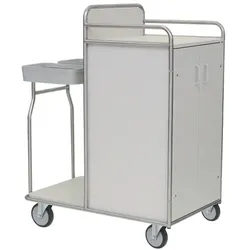 Novocal SW 740 Stationswagen Stationswagen mit geschlossenem Schrank & Vierfachsammler