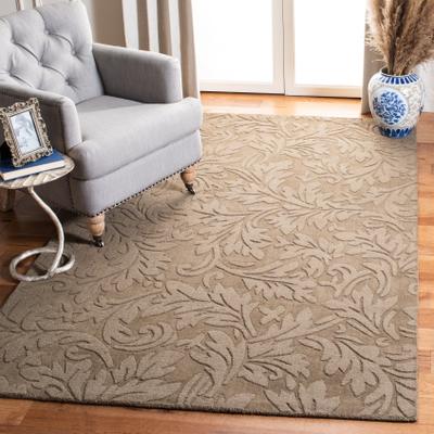 SAFAVIEH Handmade Impressions Yulisa Modern Scrolls Wool Rug