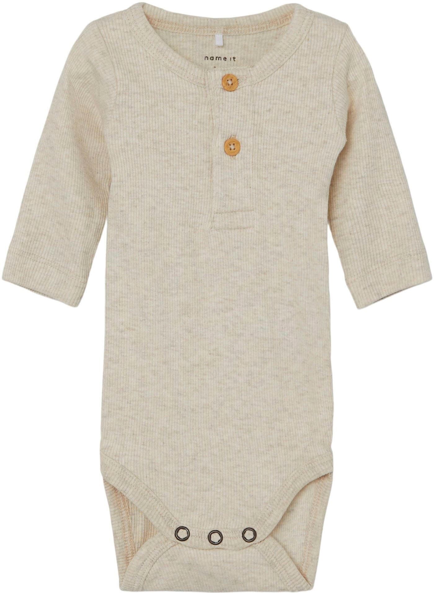 Name It "NBMKAB LS BODY NOOS" peyote melange 62, N-Gr