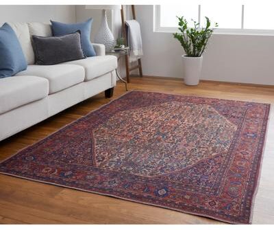 Grand Bazaar Birchlawn Power Loomed Oriental Area Rug
