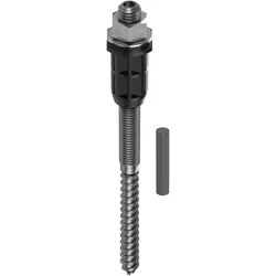 Tox, Dübel, Schwerlast-Montagesystem Thermo Proof Wood M12x190/80 (2 Stk.) (2 Stk.)