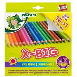 JOLLY Buntstifte »X-BIG« 17 Stück gelb