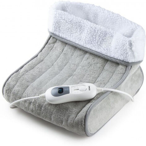 DOMO-ELEKTRO DOMO Chauffe-pieds 100W, gris DO635V