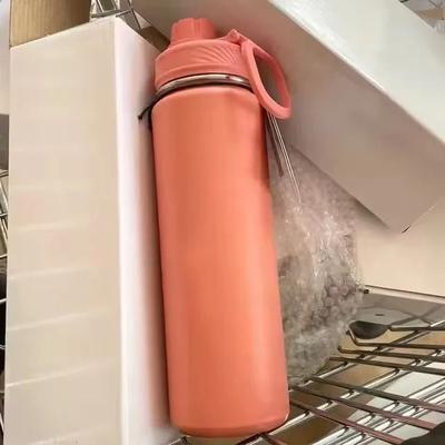 Uplifted Finds 710 Ml Stainless Titanium Vacuum Sports Bottle Leakproof Outdoor Cup b